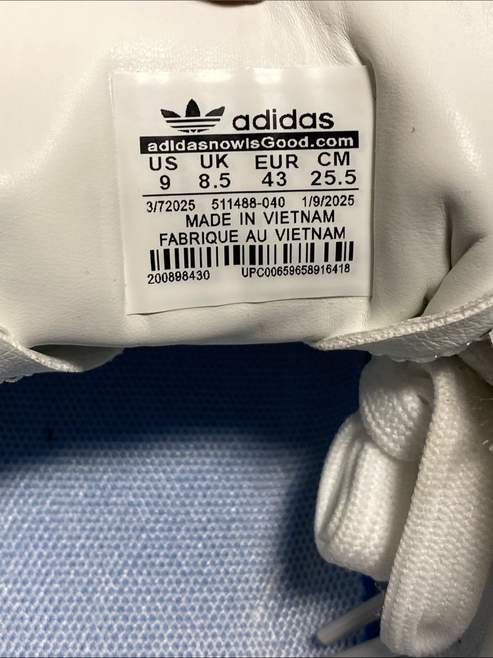 Adidas Samba Comme de Garçons Hearts Special Edition Sneakers 9 Euro 43 NWOT - Picture 8 of 8